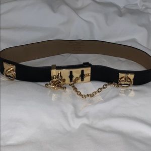 BCBGMAXAZRIA belt with chain